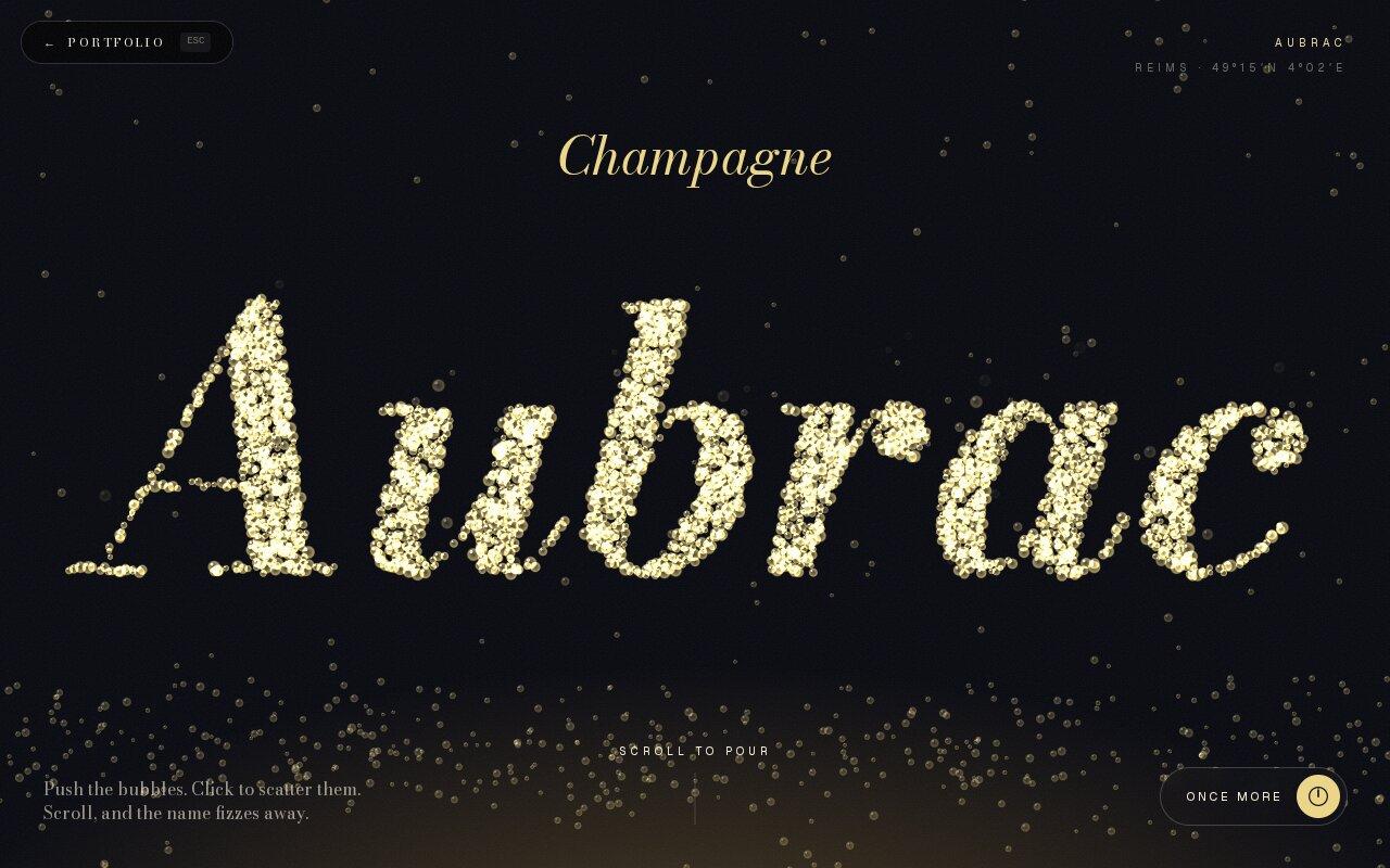 Preview of the Aubrac page
